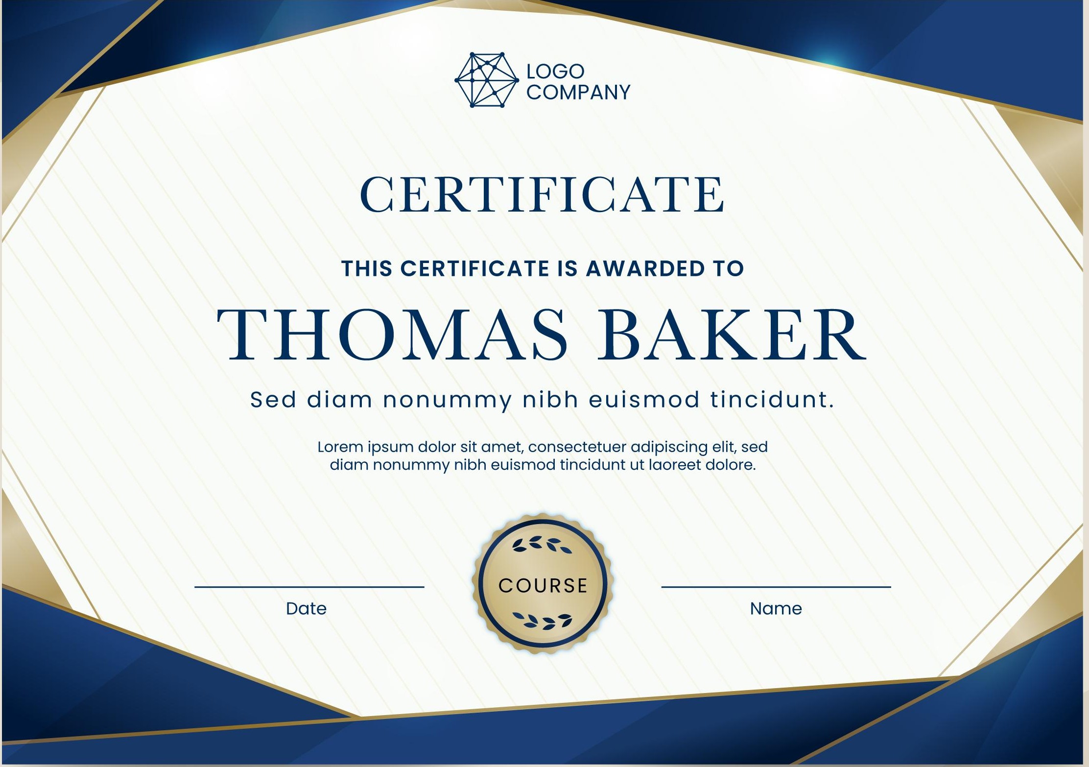 Course Certificate